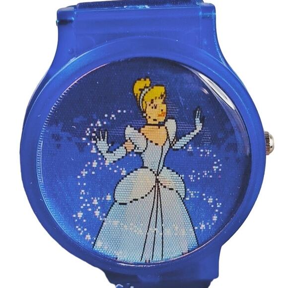 Disney Cinderella Vintage Lenticular Digital Watch - Picture 1 of 10